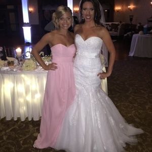 🎉SALE! Pale Pink, Floor Length,  Bridesmaid dress